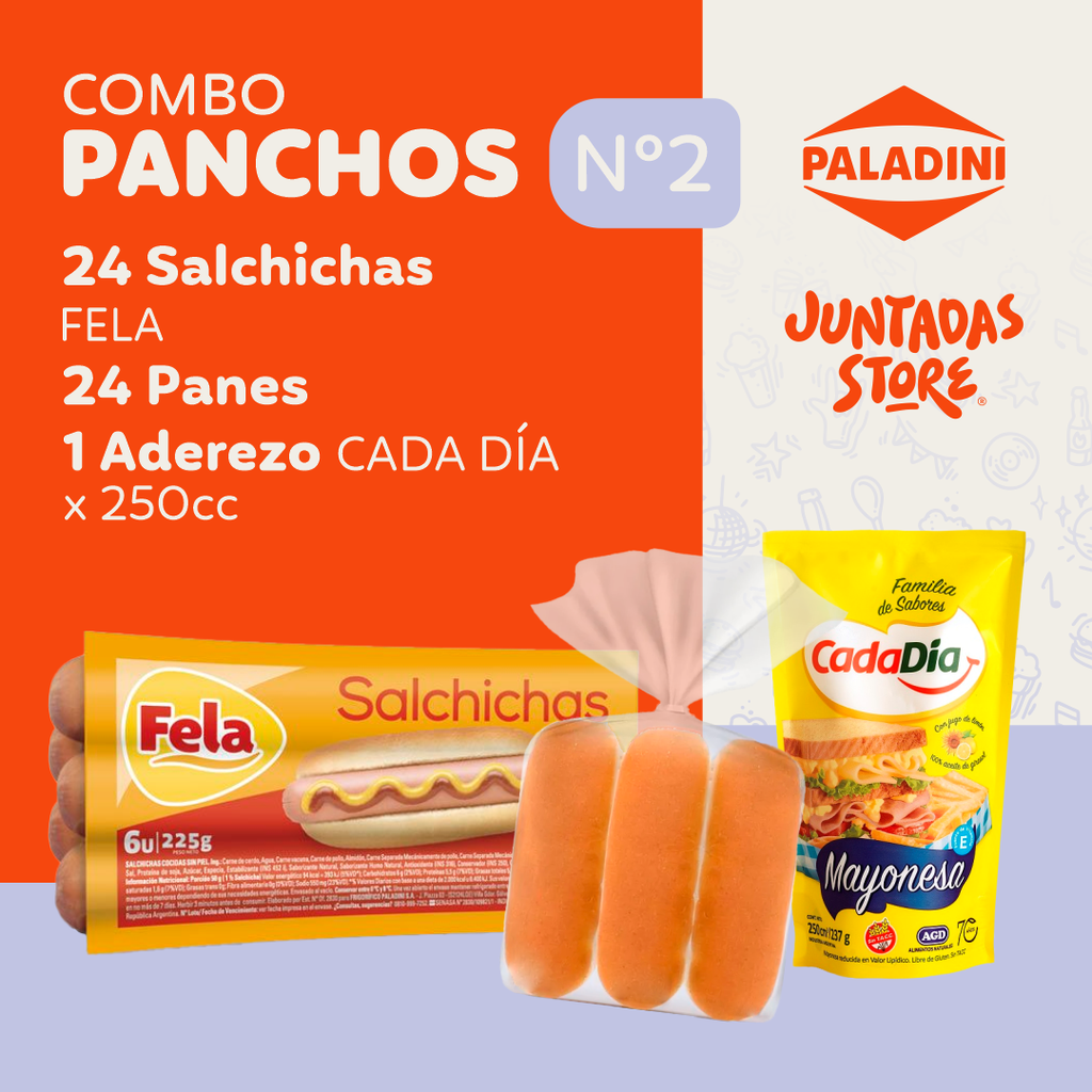 COMBO PANCHOS N°2 (FELA x 24 MAYO)
