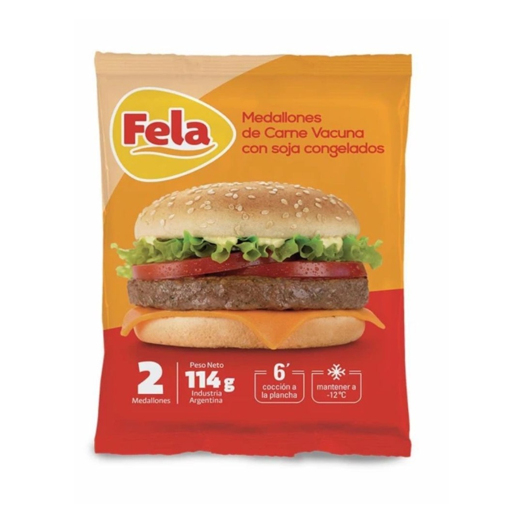 FELA MEDALLÓN x2u. 114grs