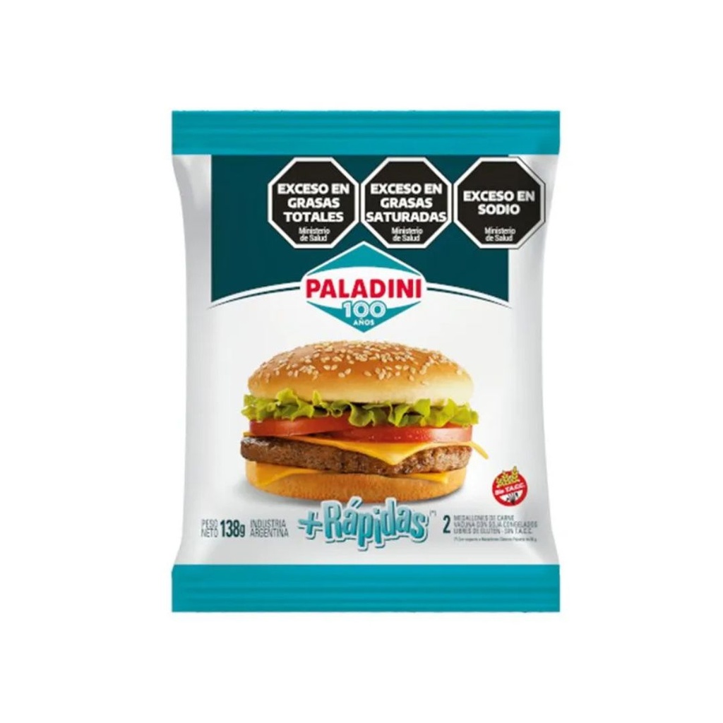 PALADINI MEDALLON +RAPI x2u. 138 grs