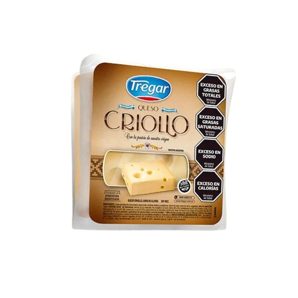 TREGAR QUESO CRIOLLO 350grs (aprox)
