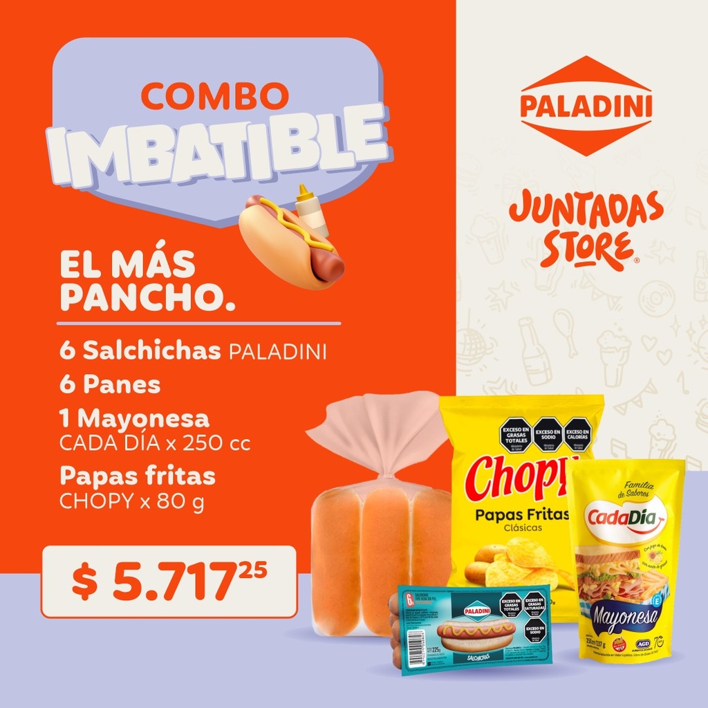 COMBO PROMO PANCHO x6