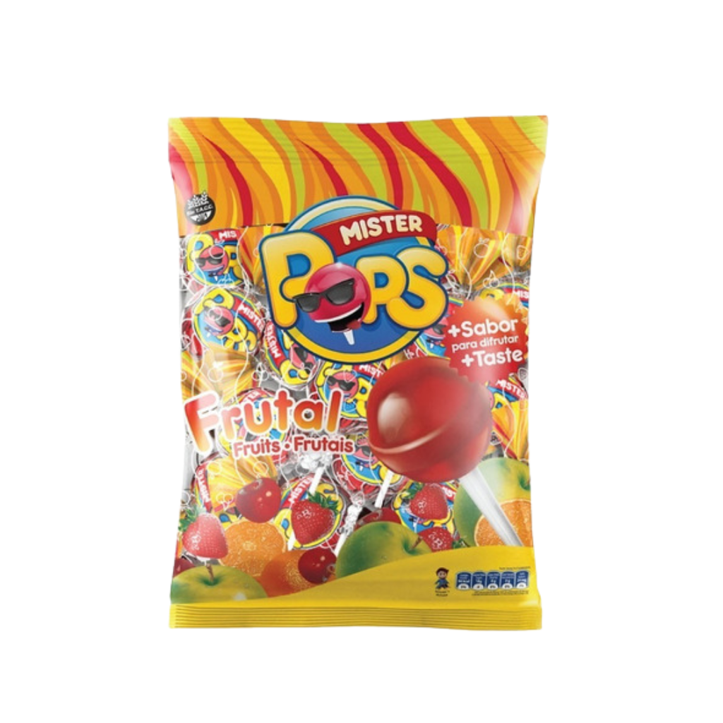 ARCOR. MISTER POP FRUTAL x 50u.