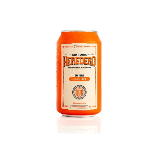 [JS2335] HEREDEROS. TANGERINE LATA x 354cc