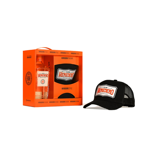 [JS2425] HEREDEROS. ESTUCHE GIN+GORRA