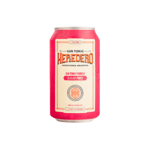 [JS2864] HEREDEROS. GIN LATA POMELO R x 354cc