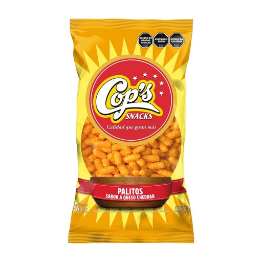 [JS183] COPS. Palitos de Maíz Cheddar x 700 grs.