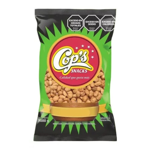 [JS147] COPS. Mani crocante sabor provenzal x 1000 grs