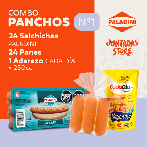 COMBO PANCHOS N°1 PALADINI x 24u