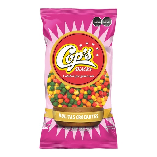 [JS230] COPS. Bolitas crocantes x 400 grs.