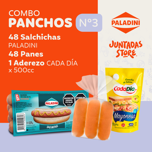 [CJSPANCHOPALAD42] COMBO PANCHOS N°3 (PALADINI x48)