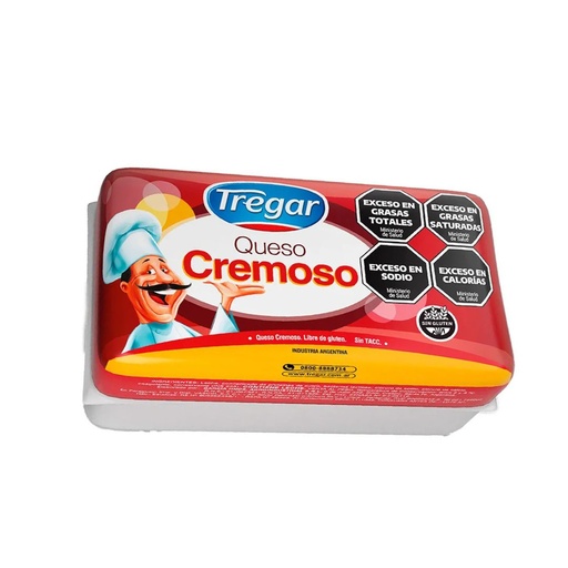 [JS1245] TREGAR QUESO CREMOSO 500 grs. (aprox.)