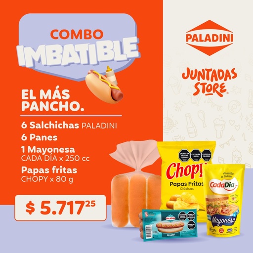 [JSCOMBOPROMOPANCHO6] COMBO PROMO PANCHO x6