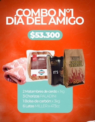 COMBO 1 DIA DEL AMIGO